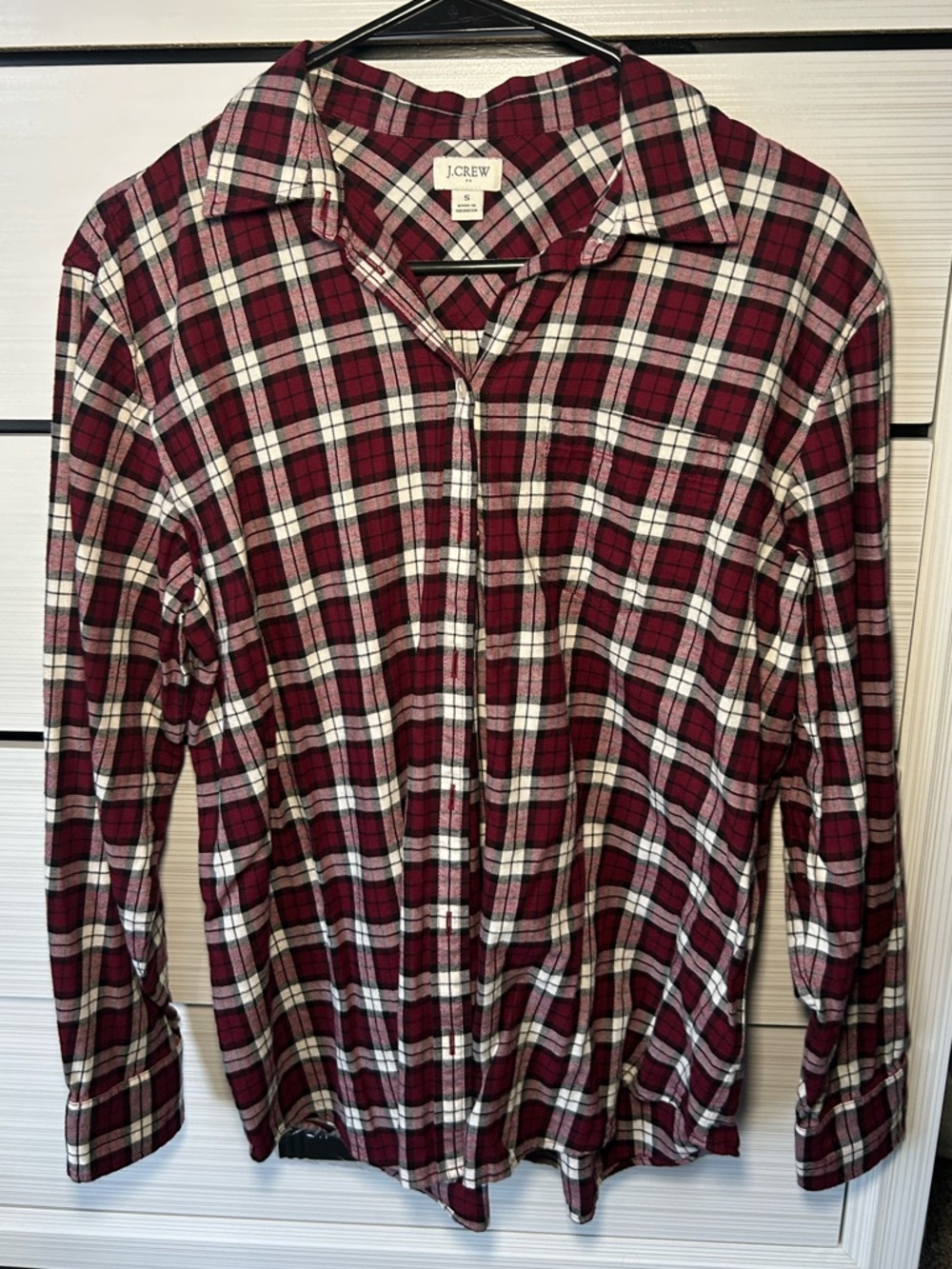 J.Crew Plaid Button-Up Shirt